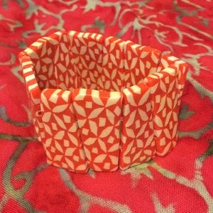 🔥 Coral and Creme FUN Bracelet 🔥